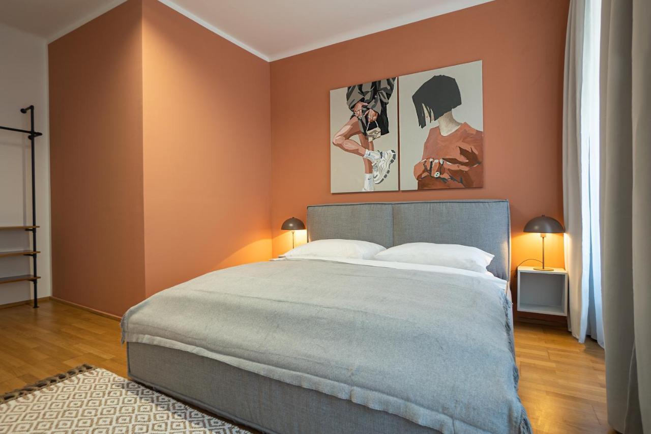 Bright 3-Room Apartment With A King-Size Bed Вена Экстерьер фото